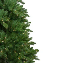 10' Pre-Lit Everett Pine Slim Artificial Christmas Tree, Clear Lights -Optimal Christmas Shop northlight b84727 2 82470.1667535808