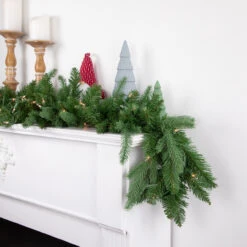9' X 12" Pre-Lit Washington Frasier Fir Artificial Christmas Garland - Clear Lights 7 9' X 12" Pre-Lit Washington Frasier Fir Artificial Christmas Garland - Clear Lights -Optimal Christmas Shop northlight b84758 styled 59033.1671571541