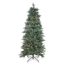 9' Pre-Lit Slim Washington Frasier Fir Artificial Christmas Tree, Clear Lights 8 9' Pre-Lit Slim Washington Frasier Fir Artificial Christmas Tree, Clear Lights -Optimal Christmas Shop northlight b84774 1 18132.1686687596