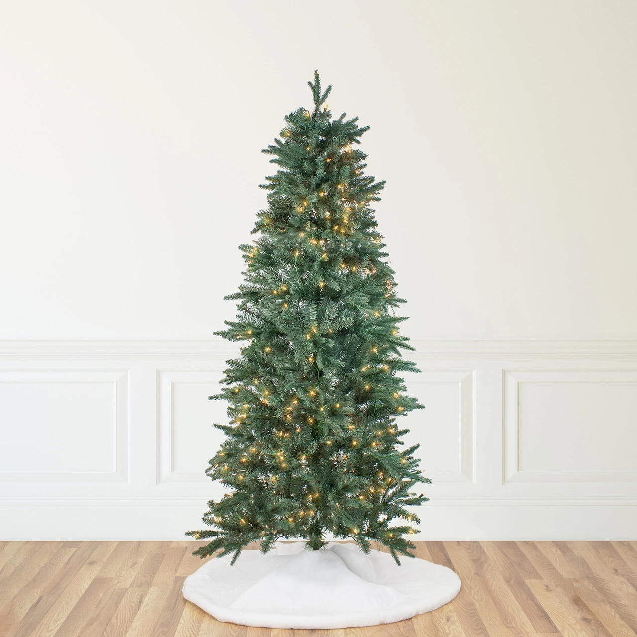 9' Pre-Lit Slim Washington Frasier Fir Artificial Christmas Tree, Clear Lights 3 9' Pre-Lit Slim Washington Frasier Fir Artificial Christmas Tree, Clear Lights