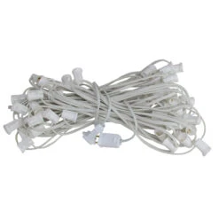 50' White Commercial C7 Christmas Light Socket Set 7 50' White Commercial C7 Christmas Light Socket Set -Optimal Christmas Shop northlight dl16006 3 34858.1667534184