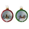 Set Of 2 LED Lighted Winter Scene Christmas Ornament Decorations 5.75" -Optimal Christmas Shop northlight dw27706 74769.1667572699
