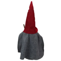 18" Gray And Red Standing Big Nose Gnome Holding A Stick -Optimal Christmas Shop northlight e27393 2 23934.1667536168