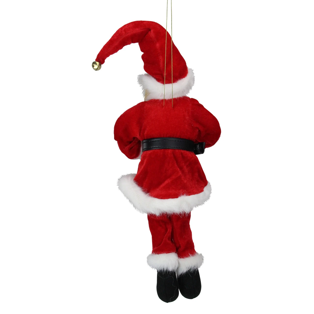 15" Red And White Bendable Elf In A Santa Suit 5 15" Red And White Bendable Elf In A Santa Suit - Image 3