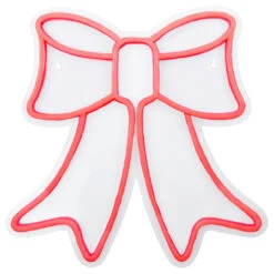 15" Red LED Lighted Neon Style Bow Christmas Window Silhouette 8 15" Red LED Lighted Neon Style Bow Christmas Window Silhouette -Optimal Christmas Shop northlight fm94474 1 78874.1667540262