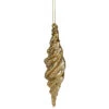 8.25" Shiny Gold Textured Finial Christmas Ornament -Optimal Christmas Shop northlight gb90484 87613.1670623675