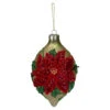 6.5" Red And Gold Poinsettia Finial Christmas Ornament 1 6.5" Red And Gold Poinsettia Finial Christmas Ornament -Optimal Christmas Shop northlight gb90503 77140.1667531256