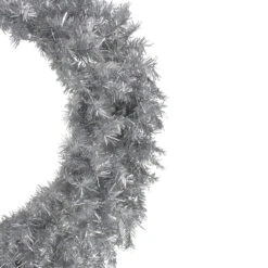 36" Silver Tinsel Artificial Christmas Wreath, Unlit -Optimal Christmas Shop northlight gb91009 1 28984.1667573277