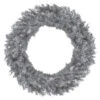 36" Silver Tinsel Artificial Christmas Wreath, Unlit -Optimal Christmas Shop northlight gb91009 57005.1667573276