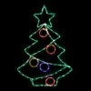 28" LED Lighted Christmas Tree With Ornaments Window Silhouette -Optimal Christmas Shop northlight gv 1 33420.1681756927
