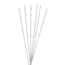 Set Of 6 Enchanted Garden LED Pure White Lighted Branch Spray Driveway Pathway Markers - 4' -Optimal Christmas Shop northlight gvlt 4ft 6 108l pw 2 98794.1667659778