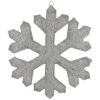 20" Lighted Silver Tinsel Snowflake Christmas Window Decor -Optimal Christmas Shop northlight h85171 1 32023.1667020263