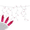 100 Count Pink Mini Icicle Christmas Lights - 3.5 Ft White Wire 1 100 Count Pink Mini Icicle Christmas Lights - 3.5 Ft White Wire -Optimal Christmas Shop northlight ha91231 5 36075.1667601787