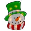 15.75" Lighted Holographic Snowman Christmas Window Silhouette -Optimal Christmas Shop northlight ha92190 1 13948.1667573117