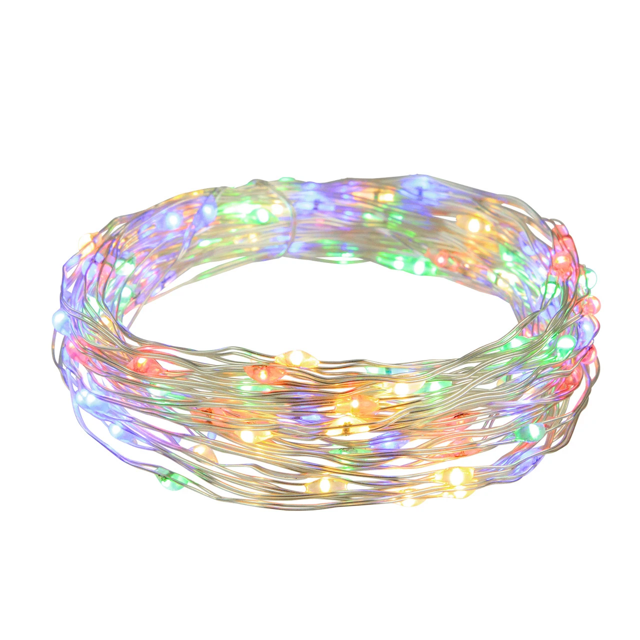 100ct Multi-Color LED Micro Fairy Lights, 16ft Copper Wire 4 100ct Multi-Color LED Micro Fairy Lights, 16ft Copper Wire - Image 2
