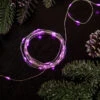 100ct Pink LED Micro Fairy Lights, 16ft Copper Wire -Optimal Christmas Shop northlight ha93758 120updated 07015.1677102721