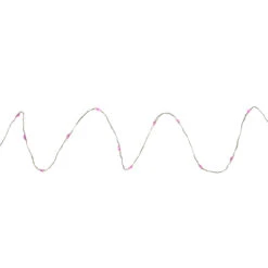 100ct Pink LED Micro Fairy Lights, 16ft Copper Wire -Optimal Christmas Shop northlight ha93758 3 83220.1677102722