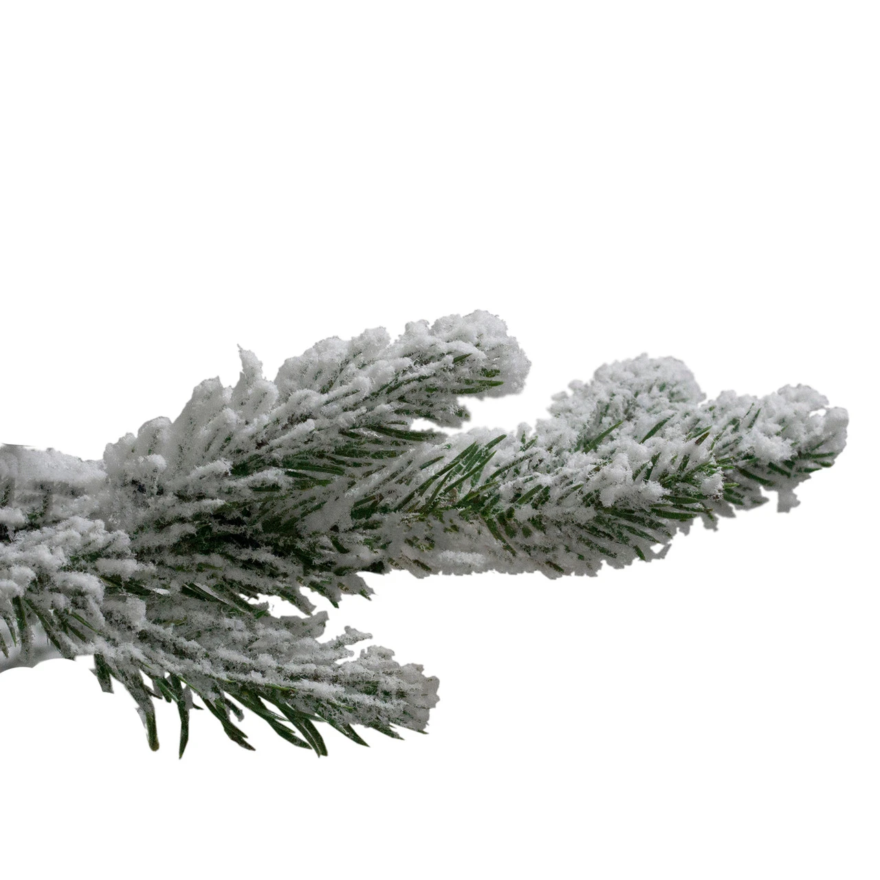 6.5' Flocked Winfield Fir Artificial Christmas Tree - Unlit 5 6.5' Flocked Winfield Fir Artificial Christmas Tree - Unlit - Image 3