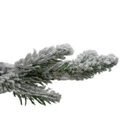 7.5' Flocked Winfield Fir Artificial Christmas Tree - Unlit -Optimal Christmas Shop northlight hb27062 3 87056.1667572797