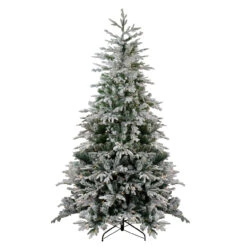 7.5' Pre-Lit Medium Flocked Winfield Fir Artificial Christmas Tree - Warm White LED Lights 10 7.5' Pre-Lit Medium Flocked Winfield Fir Artificial Christmas Tree - Warm White LED Lights -Optimal Christmas Shop northlight hb27065 7 68289.1667572285