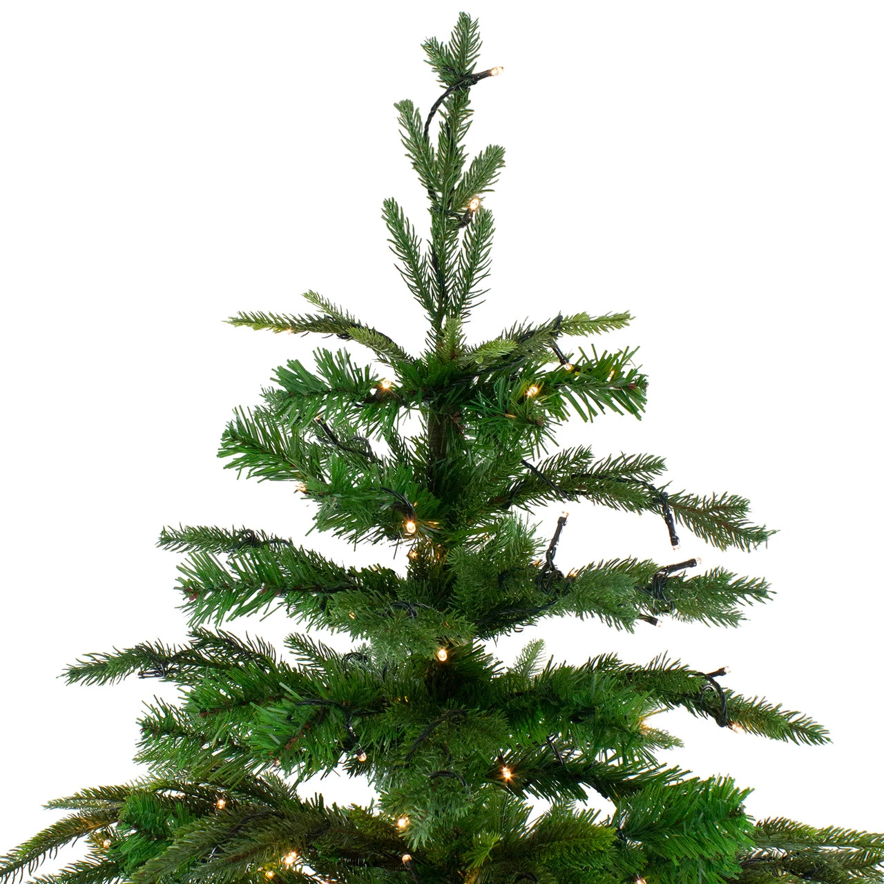 7.5' Pre-Lit Full Roosevelt Fir Artificial Christmas Tree - Warm White LED Lights 7 7.5' Pre-Lit Full Roosevelt Fir Artificial Christmas Tree - Warm White LED Lights - Image 5