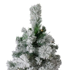 7.5' Pre-Lit Flocked Somerset Spruce Artificial Christmas Tree - Clear Lights 9 7.5' Pre-Lit Flocked Somerset Spruce Artificial Christmas Tree - Clear Lights -Optimal Christmas Shop northlight hb27113 2 35080.1667623638