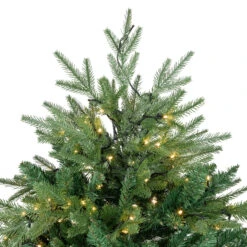 6.5' Pre-Lit Juniper Pine Artificial Christmas Tree, Warm White LED Lights 9 6.5' Pre-Lit Juniper Pine Artificial Christmas Tree, Warm White LED Lights -Optimal Christmas Shop northlight hb92567 2 72110.1667517949