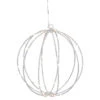 8-Inch LED Lighted Christmas Hanging Ball Decoration - Warm White Lights -Optimal Christmas Shop northlight hc92402 1 sample 77203.1667553989