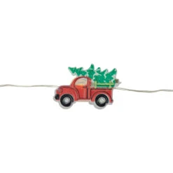 20-Count LED Truck Hauling Tree Micro Christmas Light Set, 6ft, Silver Wire -Optimal Christmas Shop northlight hc94493 1 15722.1667517543