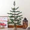 3' Ponderosa Pine Artificial Christmas Tree With Jute Base – Unlit -Optimal Christmas Shop northlight hn91122 51741.1667573284
