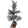 27.5" Heavily Flocked Pine Christmas Tree In Natural Jute Base 2 27.5" Heavily Flocked Pine Christmas Tree In Natural Jute Base -Optimal Christmas Shop northlight hn92700 1 pre20list 88780.1667530256