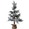 35.25" Heavily Flocked Pine Tree In Natural Jute Base Christmas Decoration 2 35.25" Heavily Flocked Pine Tree In Natural Jute Base Christmas Decoration -Optimal Christmas Shop northlight hn92701 1 pre20list 15671.1667530257