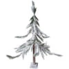 47" Heavily Flocked Pine Sprig Artificial Christmas Tree -Optimal Christmas Shop northlight hn92702 58488.1667530258