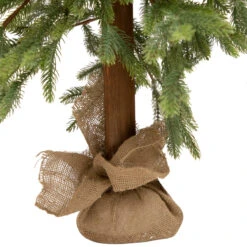 47" Pine Tree With Jute Base Christmas Decoration -Optimal Christmas Shop northlight hn92703 3 81574.1667530226