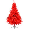 6' Scarlett Red Pine Artificial Christmas Tree, Unlit -Optimal Christmas Shop northlight hn92710 1 pre20list 92604.1667487945