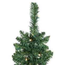 6' Pre-Lit Northern Balsam Fir Pencil Artificial Christmas Tree, Warm Clear LED Lights 12 6' Pre-Lit Northern Balsam Fir Pencil Artificial Christmas Tree, Warm Clear LED Lights -Optimal Christmas Shop northlight j00067 4 66083.1684955844