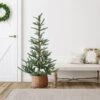 4.5' Pre-Lit LED Layered Nordmann Fir Artificial Christmas Tree, Warm Clear Lights -Optimal Christmas Shop northlight j00085 1 97094.1667517267