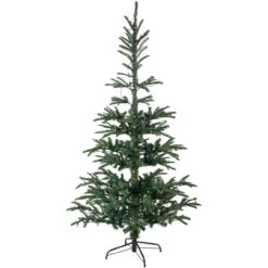 6.5' Pre-Lit Nordmann Fir Artificial Christmas Tree, Warm Clear LED Lights 11 6.5' Pre-Lit Nordmann Fir Artificial Christmas Tree, Warm Clear LED Lights -Optimal Christmas Shop northlight j00086 02 98950.1687966319