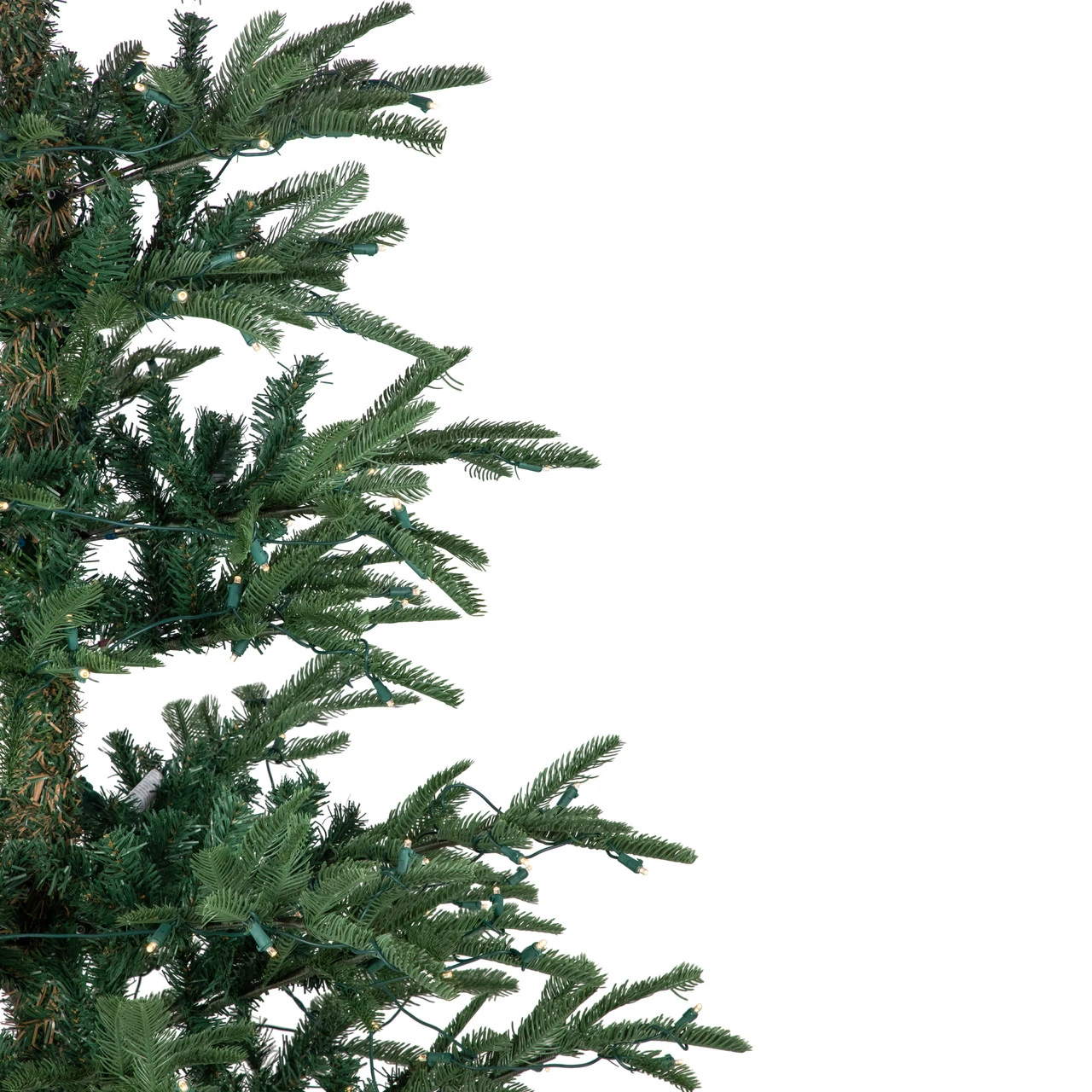 6.5' Pre-Lit Nordmann Fir Artificial Christmas Tree, Warm Clear LED Lights 5 6.5' Pre-Lit Nordmann Fir Artificial Christmas Tree, Warm Clear LED Lights - Image 3