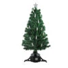 4' Pre-Lit Fiber Optic Artificial Christmas Tree With Candles - Multi Lights -Optimal Christmas Shop northlight j15596 21896.1667662182