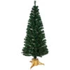 6' Pre-Lit Medium Color Changing Fiber Optic Artificial Christmas Tree - Multicolor Lights -Optimal Christmas Shop northlight j15598 sameasj15599 74080.1683049562