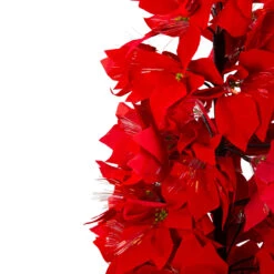 4' Pre-Lit Fiber Optic Color Changing Red Poinsettia Christmas Tree 8 4' Pre-Lit Fiber Optic Color Changing Red Poinsettia Christmas Tree -Optimal Christmas Shop northlight j15604 2 52801.1667573520