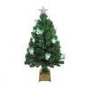 3' Pre-Lit Medium Profile Holly Berries Artificial Christmas Tree - Multi-Color LED Lights -Optimal Christmas Shop northlight j15605 10508.1667536329