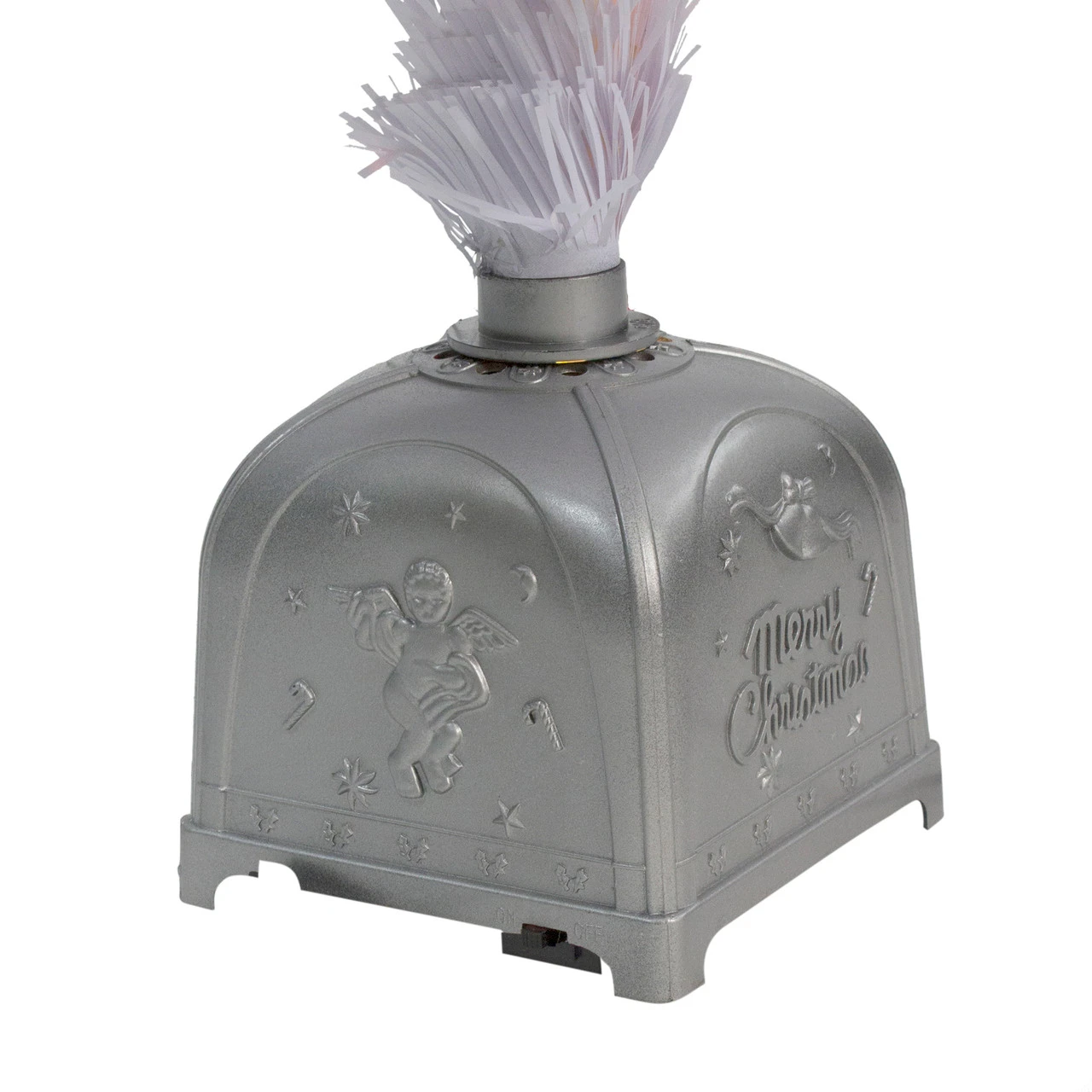 4' Pre-Lit LED Color Changing Fiber Optic Artificial Christmas Tree 8 4' Pre-Lit LED Color Changing Fiber Optic Artificial Christmas Tree - Image 6