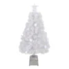 3' Pre-Lit LED Color Changing White Fiber Optic Artificial Christmas Tree -Optimal Christmas Shop northlight j27048 00316.1683123302