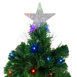 4' Pre-Lit Potted Fiber Optic Artificial Christmas Tree, Multicolor LED Lights 11 4' Pre-Lit Potted Fiber Optic Artificial Christmas Tree, Multicolor LED Lights -Optimal Christmas Shop northlight j65057 1 06560.1683049781