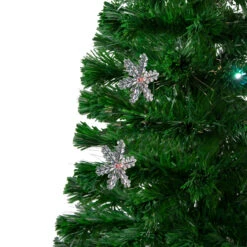 4' Pre-Lit Color Changing Fiber Optic Artificial Christmas Tree With Snowflakes -Optimal Christmas Shop northlight j65066 1 66700.1667536502