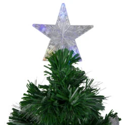 4' Pre-lit Potted Medium Pine Color Changing Star Artificial Christmas Tree - Multi-Color Fiber Optic LED Lights 9 4' Pre-lit Potted Medium Pine Color Changing Star Artificial Christmas Tree - Multi-Color Fiber Optic LED Lights -Optimal Christmas Shop northlight j65092 2 78247.1667663105
