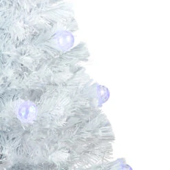 3' Pre-Lit White Fiber Optic Artificial Christmas Tree, White Lights 8 3' Pre-Lit White Fiber Optic Artificial Christmas Tree, White Lights -Optimal Christmas Shop northlight j65105 2 85872.1683034940