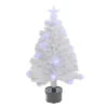 3' Pre-Lit White Fiber Optic Artificial Christmas Tree, White Lights 2 3' Pre-Lit White Fiber Optic Artificial Christmas Tree, White Lights -Optimal Christmas Shop northlight j65105 41128.1683034940